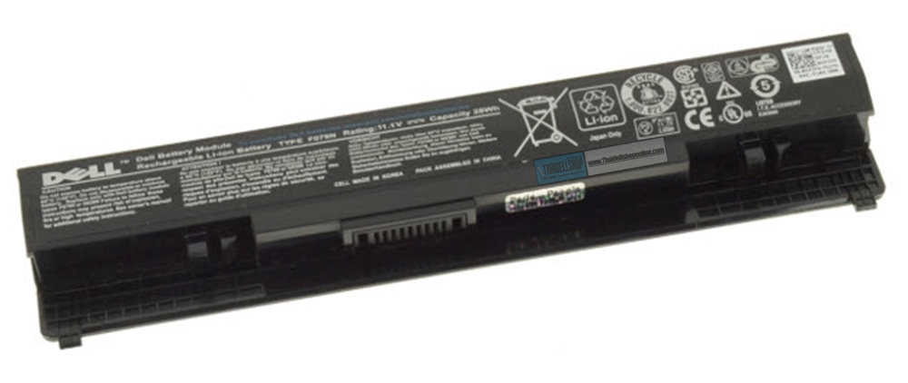 Battery 3-cell 28Wh Dell Latitude 2100 / 2110 / 2120 (Part:F079N)(Clearance Sale)