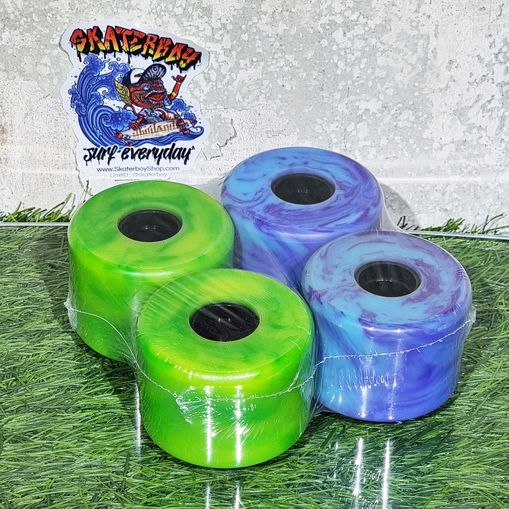 [0316] ล้อสเก็ตบอร์ด ล้อสเนป 65x45mm 83A ล้อคละสี งาน RareAnt