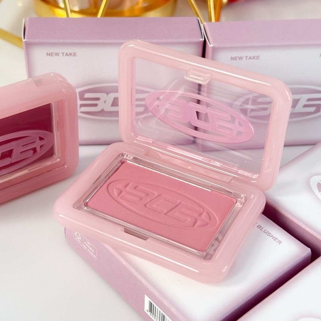บลัชออน 3CE Pure Pairing New Take Face Blusher 4.5g สี Friendly