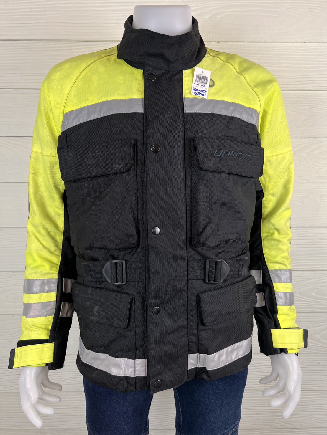 เสื้อขี่มอเตอร์ไซด์( มือสอง) CTA 590 : อก 48" ยาว 27" (L) DAMEN