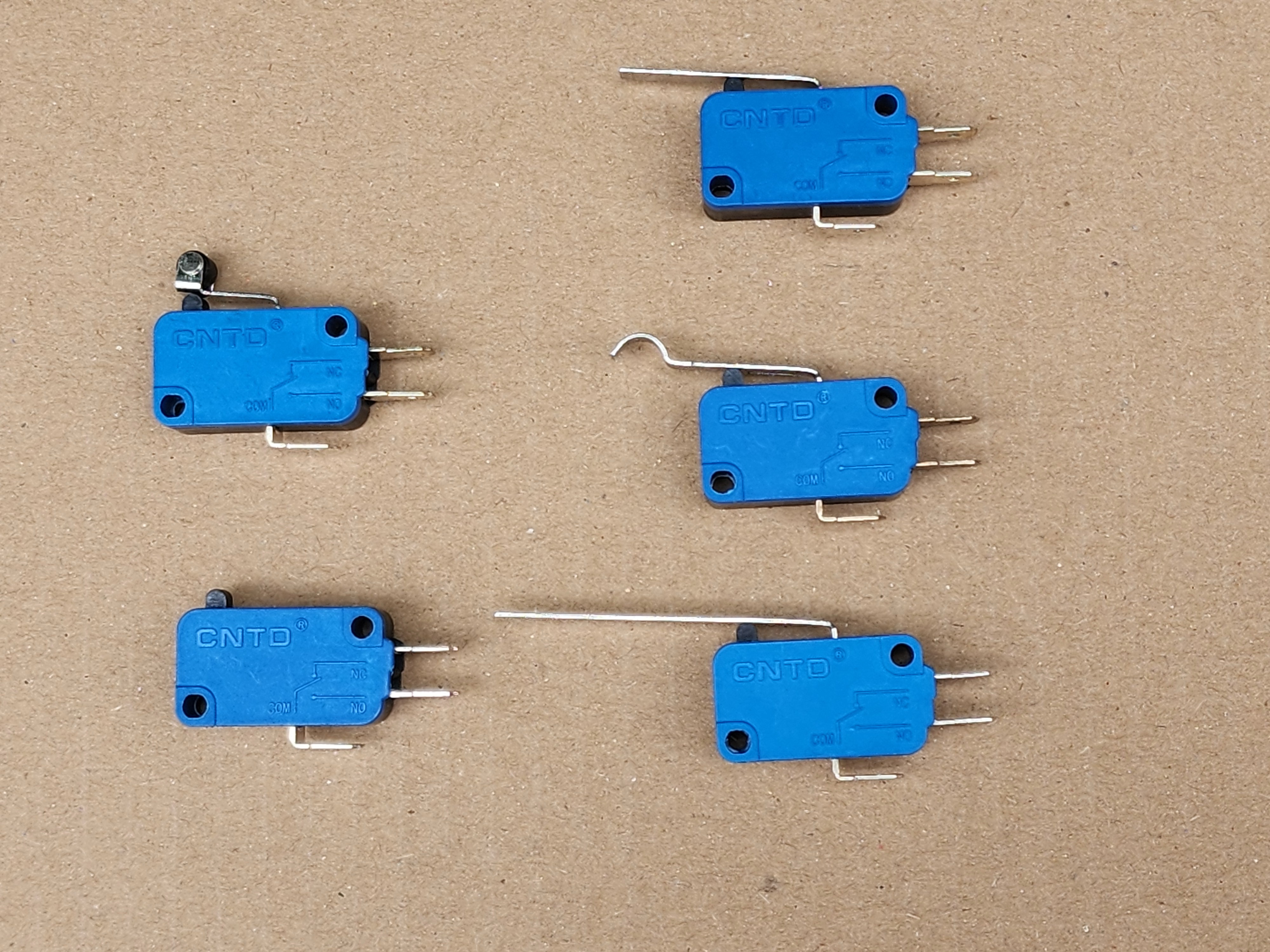 ลิมิตสวิตช์ แบบต่างๆ