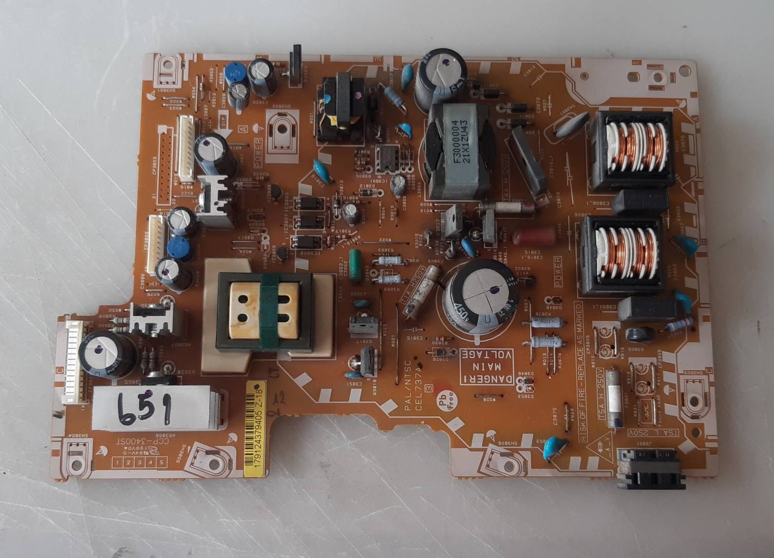 อันที่ 651 TCL T-32G40 ซัฟฟลาย CEL737A CCP-3400ST ดีเทสแล้ว