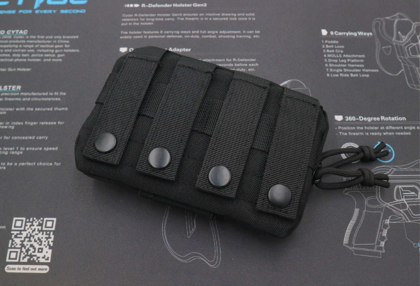 กระเป๋าติดเวส Admin pouch (K0150)
