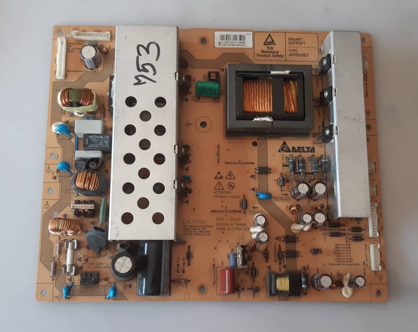 อันที่ 753 PHILIPS 32PFL5403 ซัฟฟลาย DPS-182CP ดีเทสแล้ว