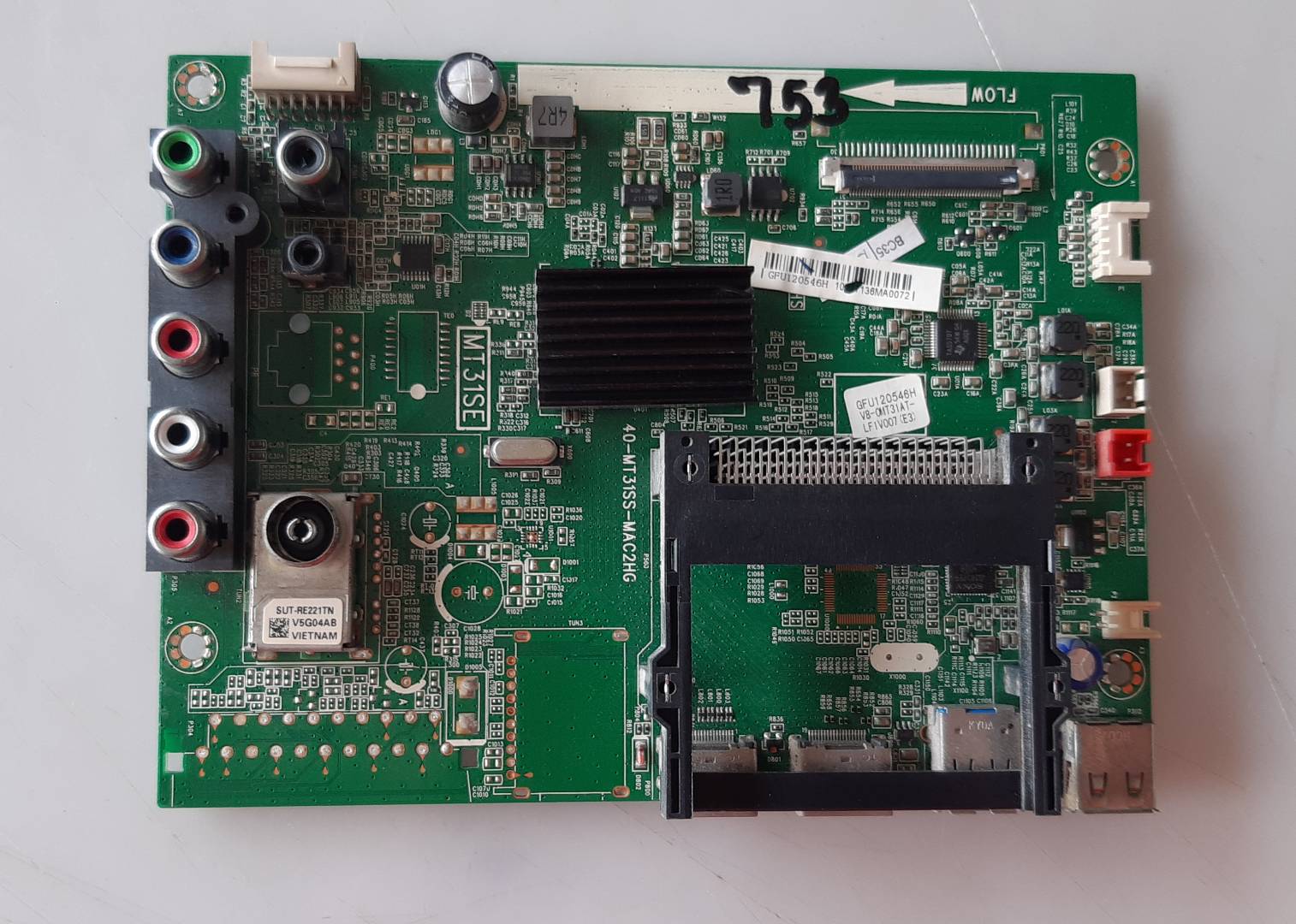 อันที่ 753 TCL 48D2730 ซีสเตร็ม MT31SE 40-MT31SS-MAC2HG ดีเทสแล้ว 51PIN