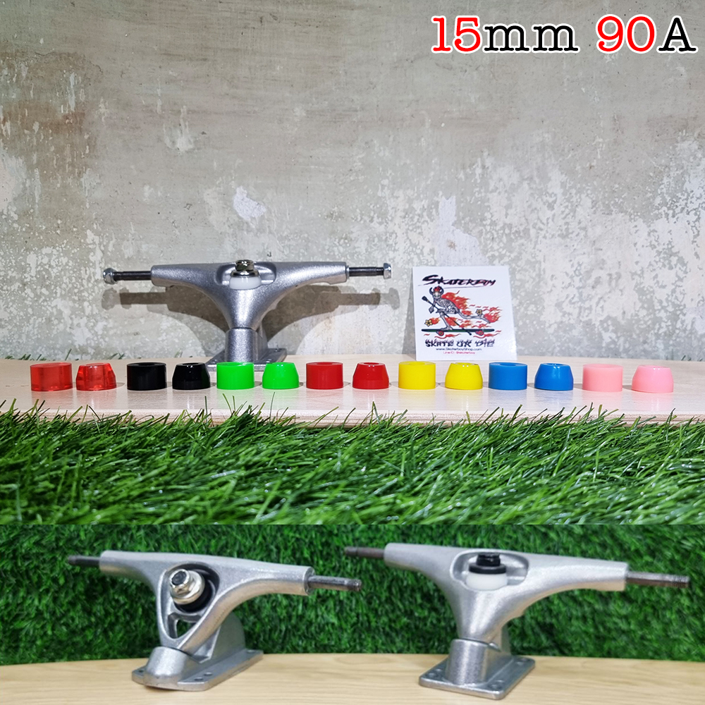[0312] ลูกยางบูชชิ่งสเก็ตบอร์ด 15x15mm 85A 90A ทรัค Surf skate Cx4, Longboard Bushing skateboard