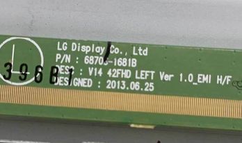 ขายจอ ทีบาร์ 6870S-1681B 6870S-1682B