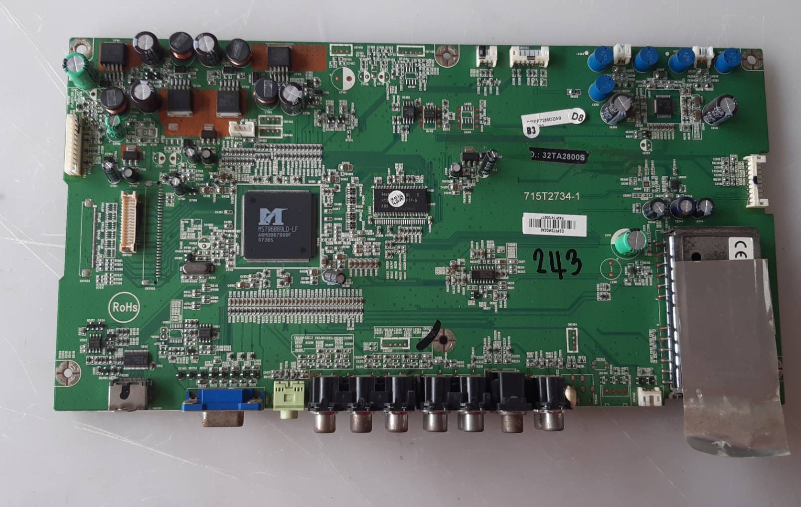 อันที่ 243 PHILIPS 32TA2800 ซีสเตร็ม 715T2441-1 ดีเทสแล้ว
