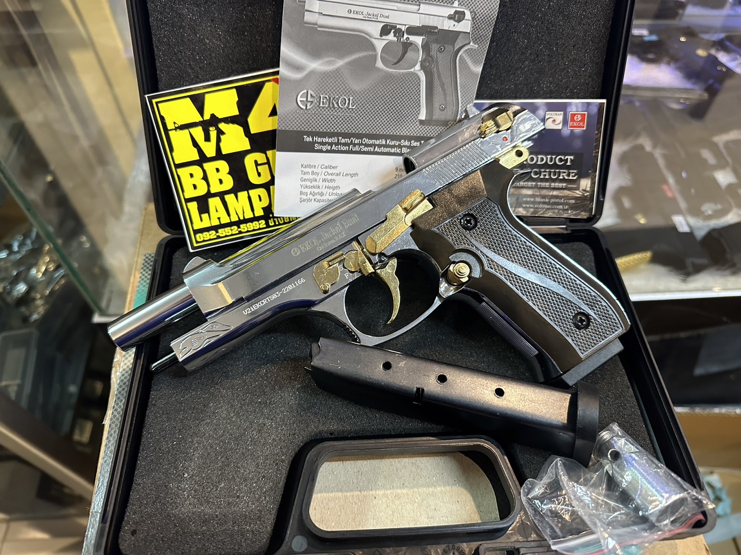 EKOL Jackal Dual เงินเงา ไกรทอง ลายไทย