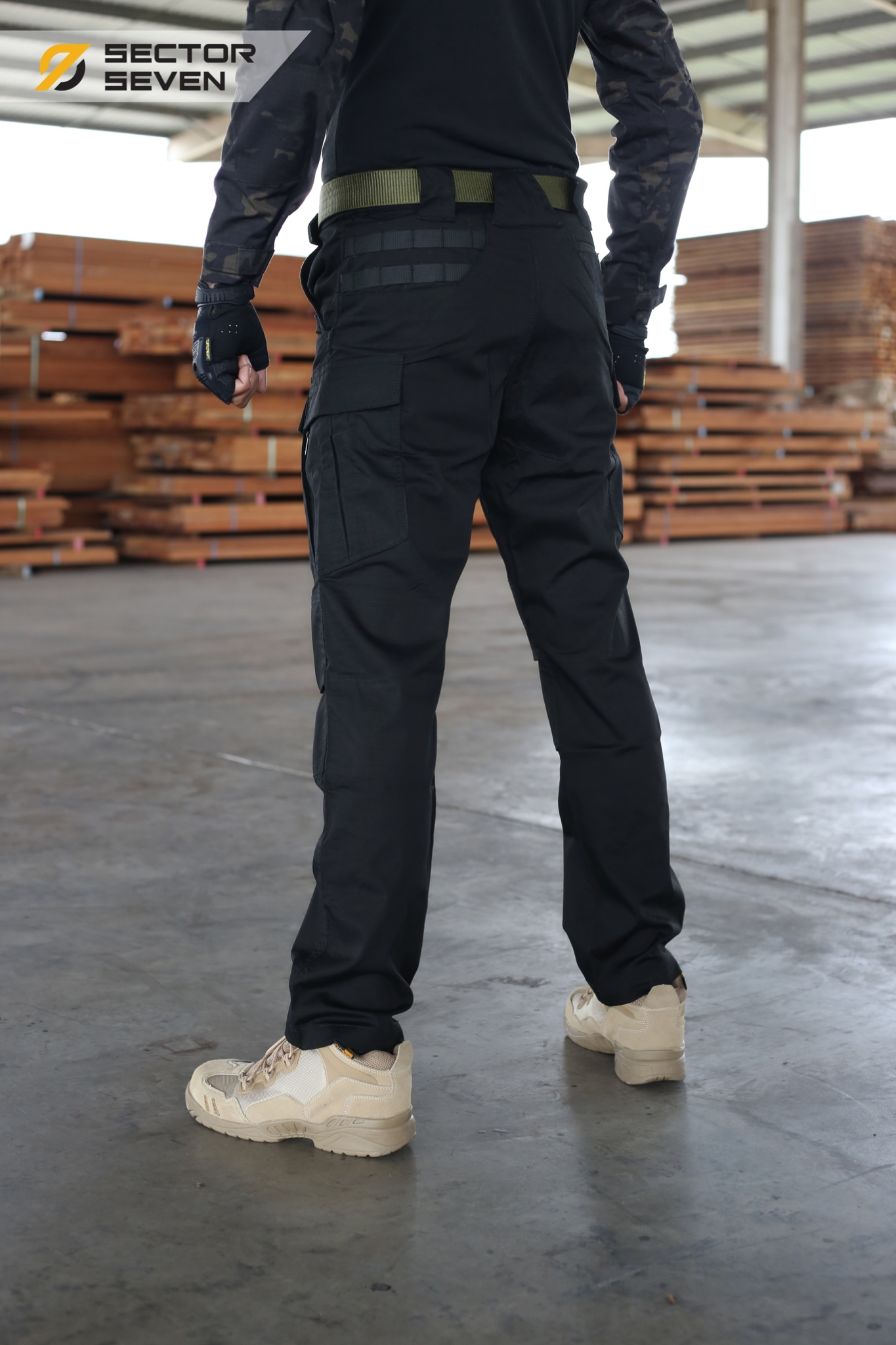 กางเกง SECTOR SEVEN IX12C ผ้าตาราง (K1030)