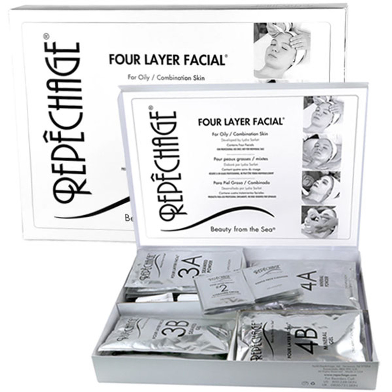 Repechage Four Layer Facial For Oily / Combination Skin - 4 Treatments, exp. 12 Jul 2026 0 กก.