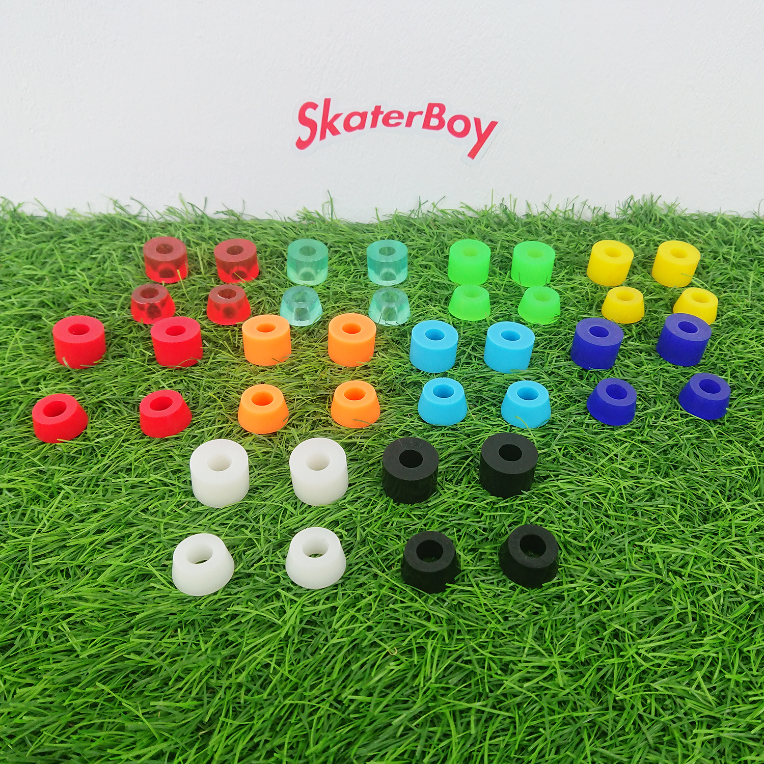 [0312] บูชชิ่ง สเก็ตบอร์ด 92A โคน11มิล บาเรล11 13 15 16มิล ลูกยาง โรลเลอร์สเก็ต roller skateboard bushing