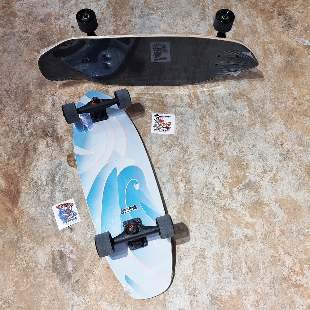 0201 Surf skate custom บอร์ด30นิ้ว แนะนำ สูง150-160cm เซิร์ฟ สเก็ตบอร์ด พร้อมเล่น หลายแบบ