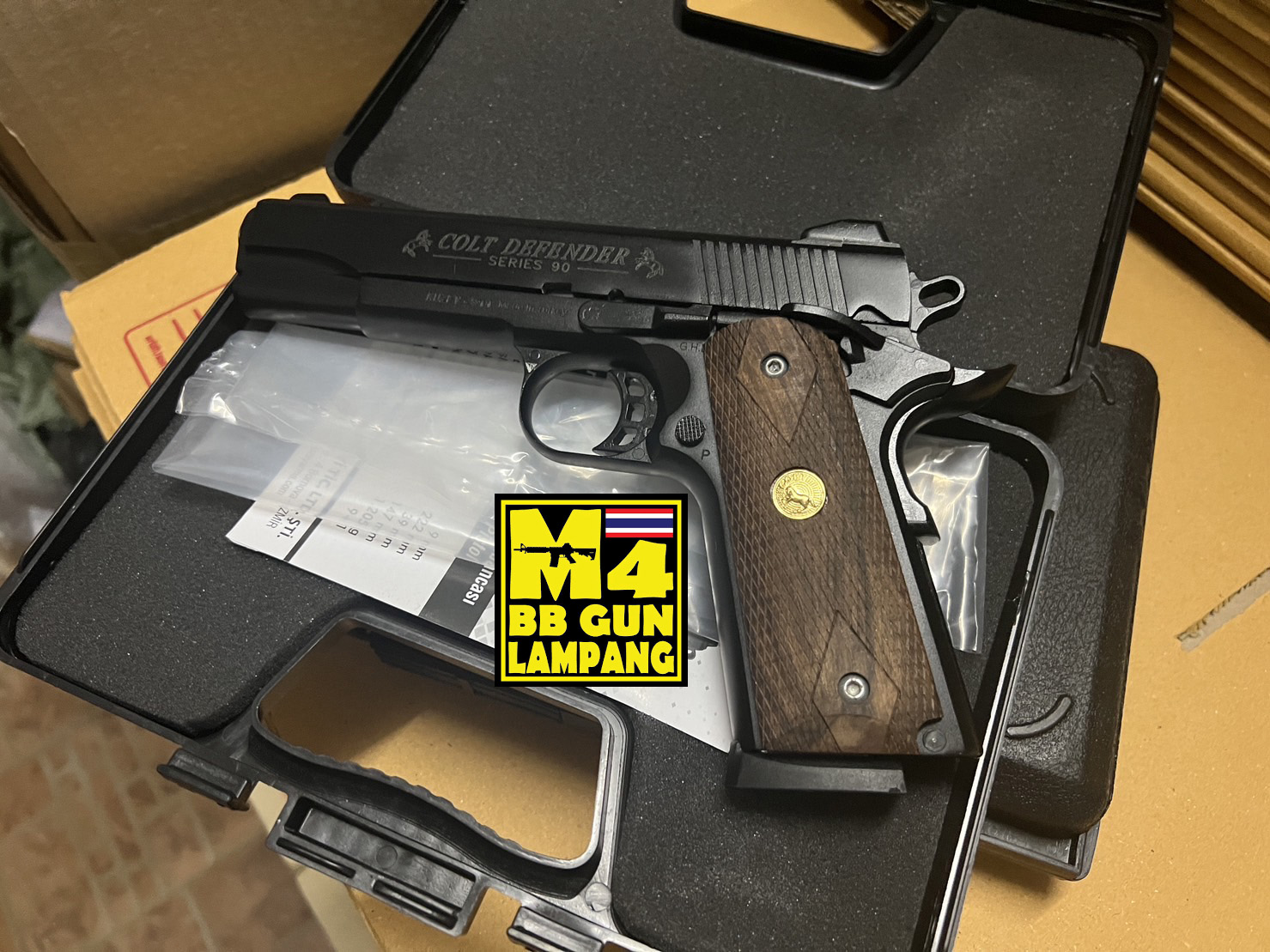 KUZEY M1911 ลาย Series 90 ลำกล้อง 5"ดำ