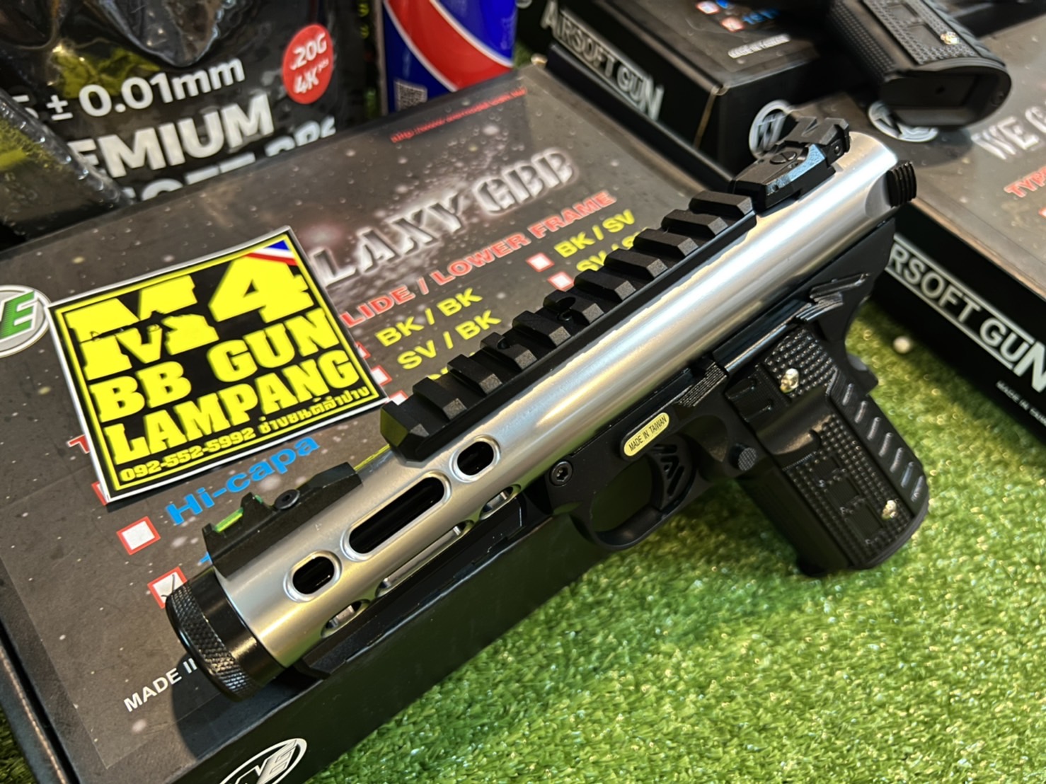 We Galaxy 1911 Sereis GBB – สีเงิน