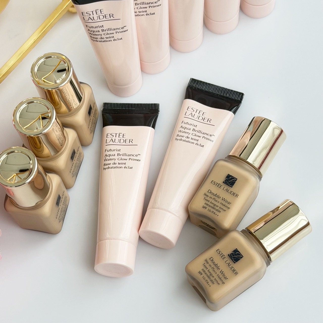 Estee Lauder Futurist Aqua Brilliance Watery Glow Primer & foundation