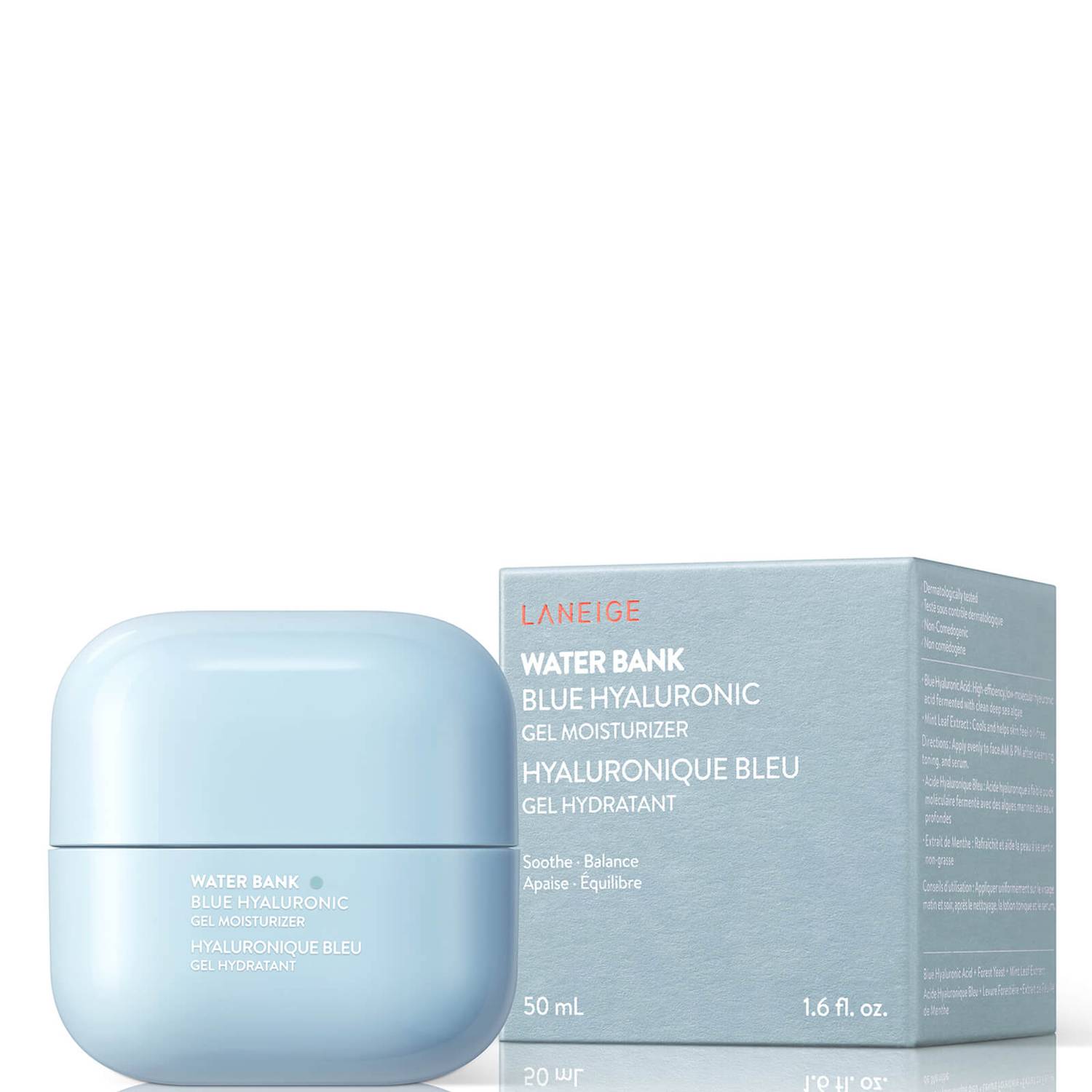 LANEIGE WATER BANK BLUE HYALURONIC GEL MOISTURISER 50ML 0 กก.