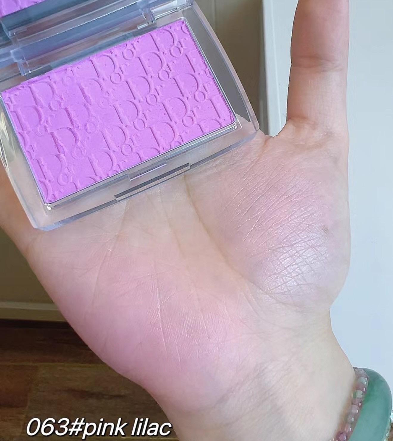 New !! Dior Backstage Rosy Glow Blush 4.5 g # 063 Pink Lilac