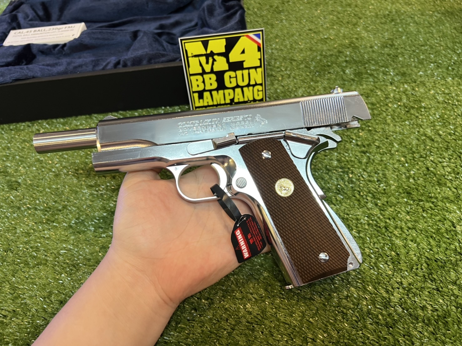 Tokyo Marui - Colt Government Series' 70 Nickel Finish