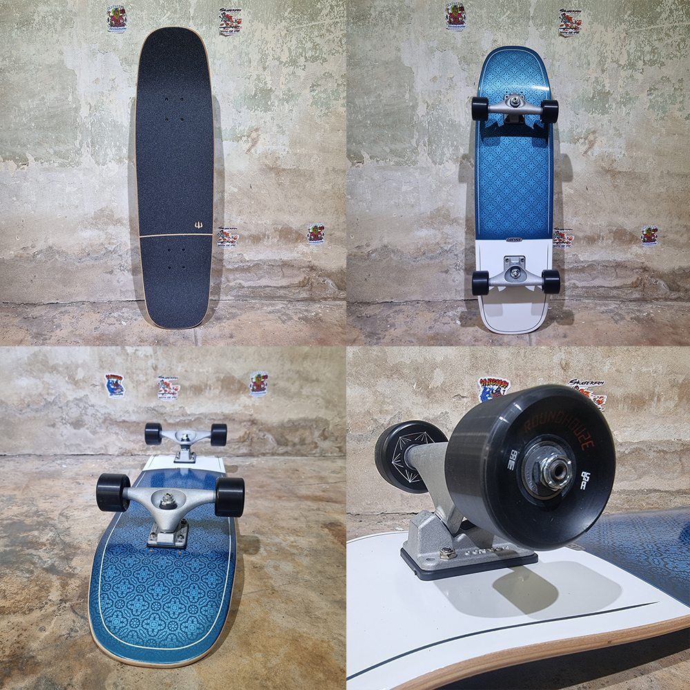 [0204][US] Surfskate Hamboard, second hand, Fuse Safe, use your body to play.