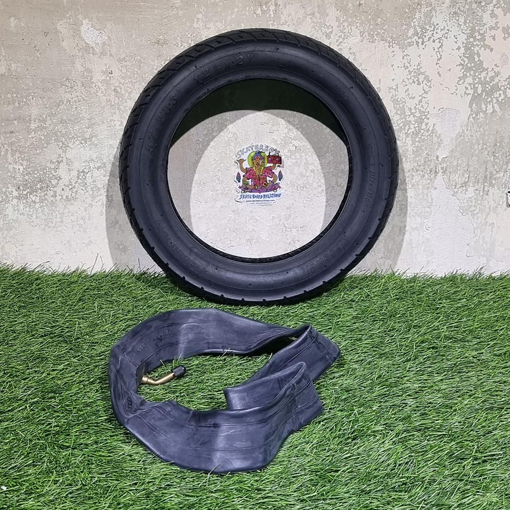 [0901] ยางจักรยานไฟฟ้า 12 นิ้ว รุ่น MiniFox ยางนอก ยางใน ยางตัน E bike tire