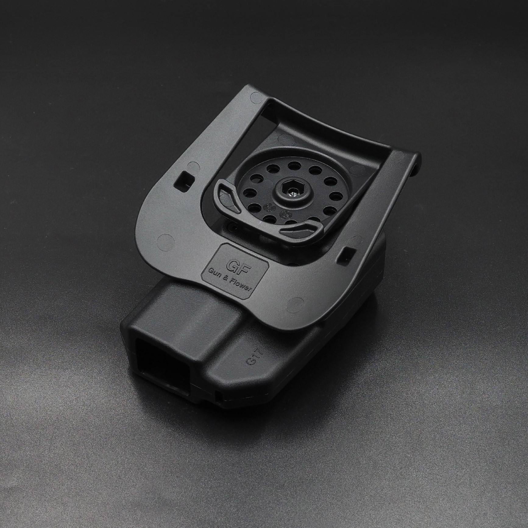 ซองพกนอก ปลดล็อคนิ้วโป้ง รุ่น Glock 17 GF (K0540)