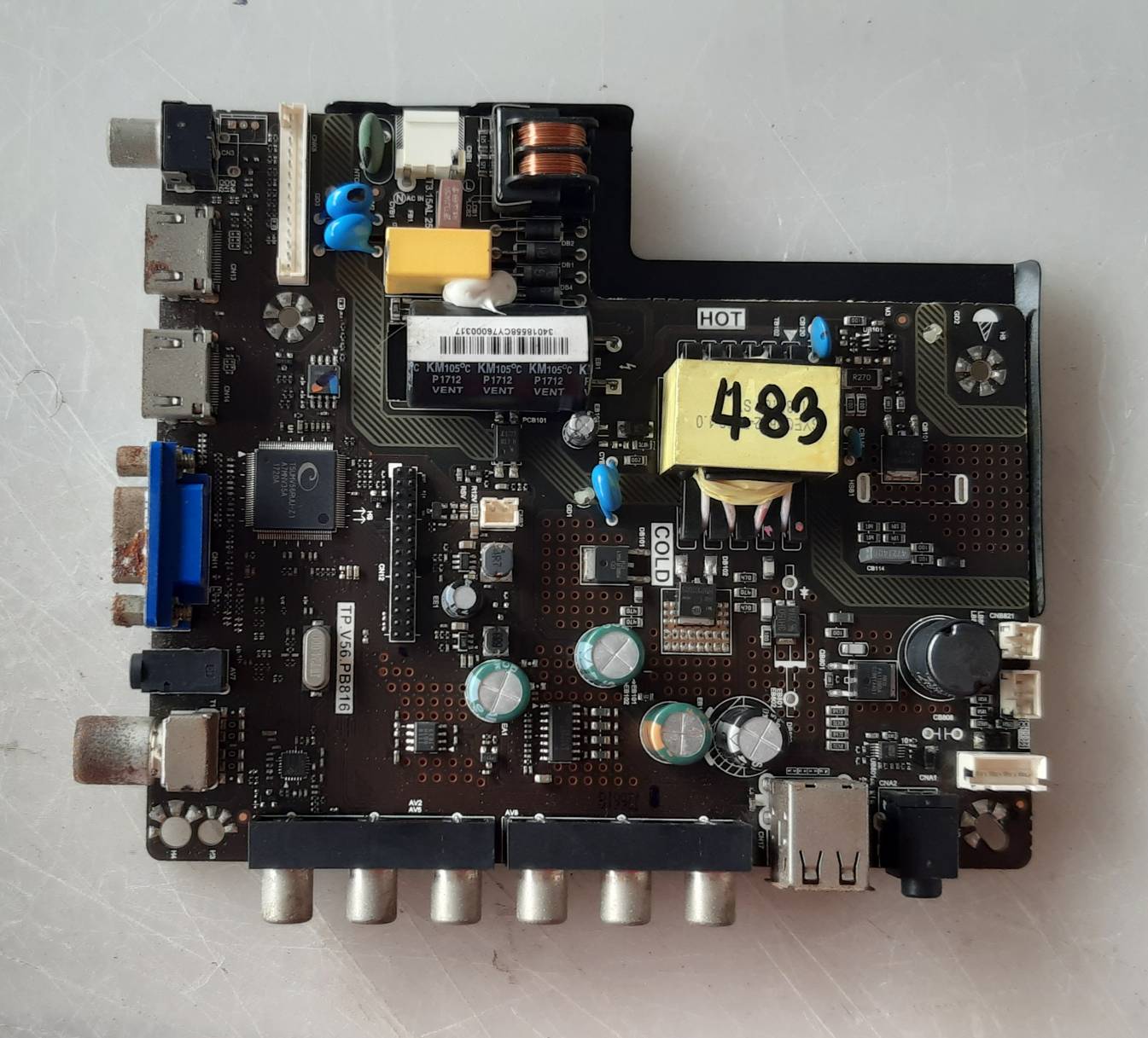 อันที่ 483 POWER 32J3 ซีสเตร็ม TP.V56.PB816 ดีเทสแล้ว