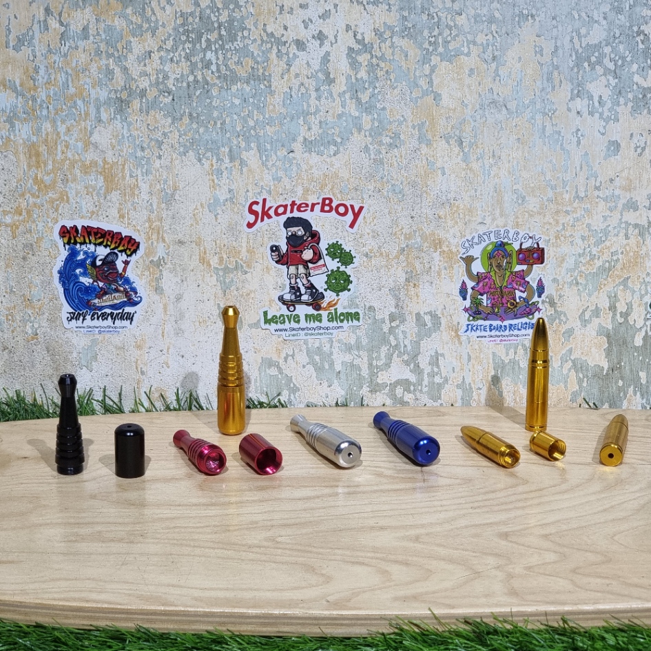 [1006] Mini capsule pipe ท่ออลูมิเนียมอเนกประสงค์ ใส่ด้านใน พกง่าย ใช้งานสะดวก