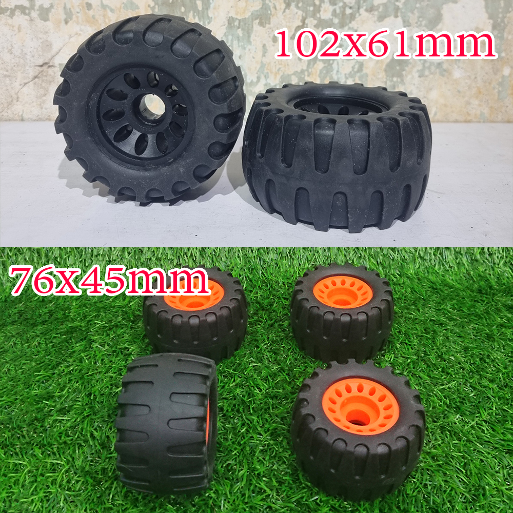 [0317] ล้อสเก็ตบอร์ด ลุยทางวิบาก ขรุขระ 3ขนาด 102, 76, 60mm surf skate, Longboard, Off Road wheel