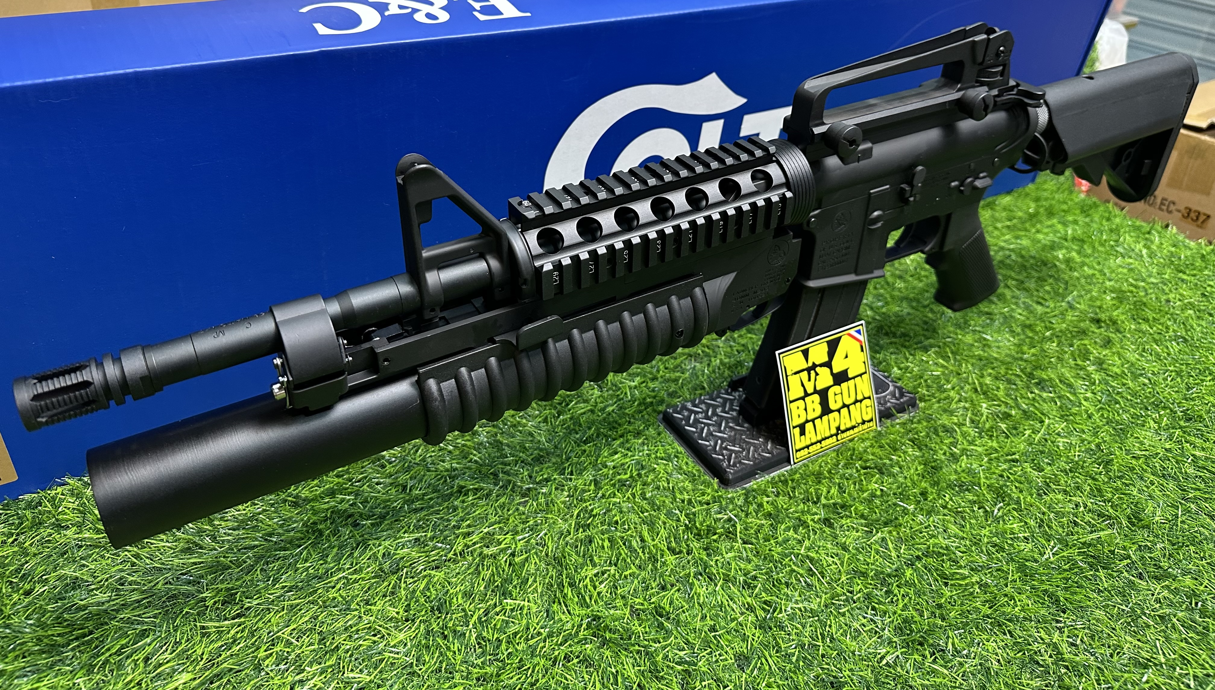 E&C x Cybergun -707 S4 M4 Ris + M203