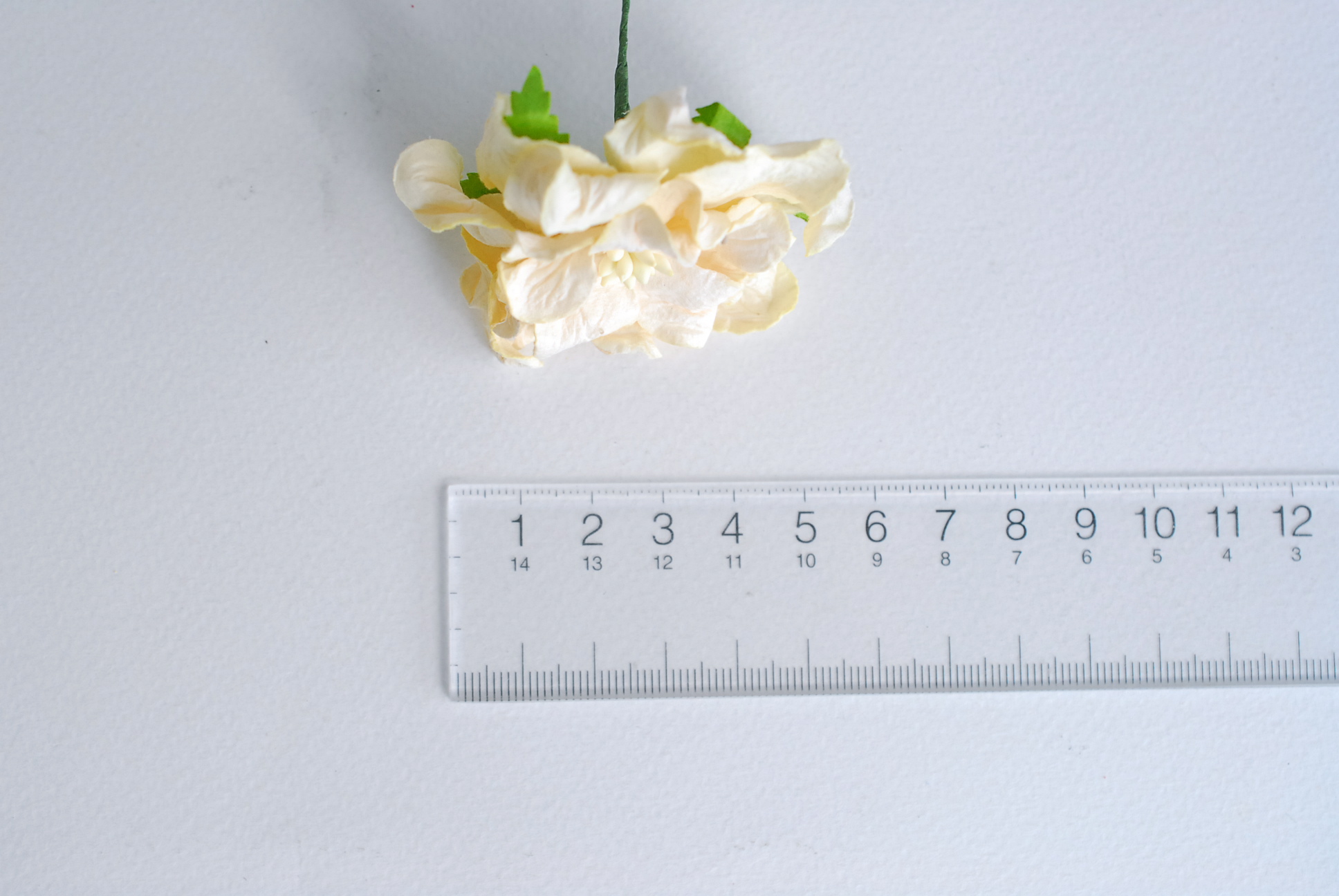 ดอกไม้กระดาษสา ราคาส่ง, ดอกการเดนเนียกระดาษสา ดอกไม้ประดิษฐ์ ตกแต่งงานแต่งงาน ประดิษฐ์ข้อมือเพื่อนเจ้าสาว ขนา่ด 5.5 cm., สำหรับของชำร่วย, งานแต่งงาน, ดอกไม้ทำข้อมือเจ้าสาว สีครีม จำนวน 25 ดอก Paper flower,25 Pieces mulberry gardenia flowers suppiles