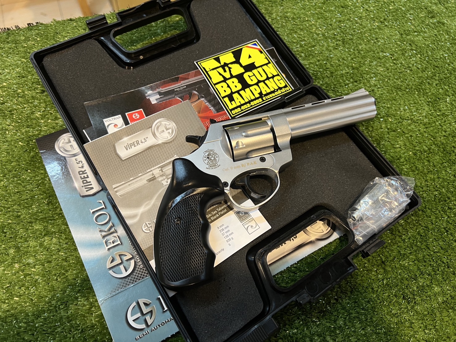 EKOL VIPER 4.5” บรอนซ์เงิน