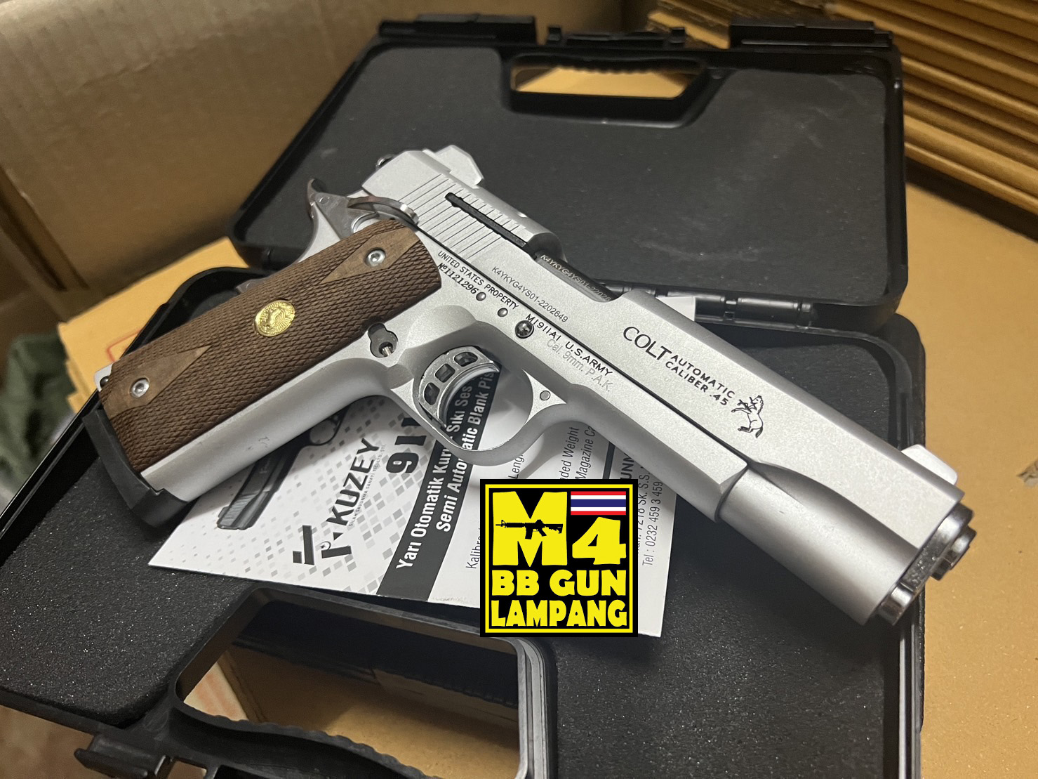 KUZEY M1911 ลาย Series 90 ลำกล้อง 5"ซาติน