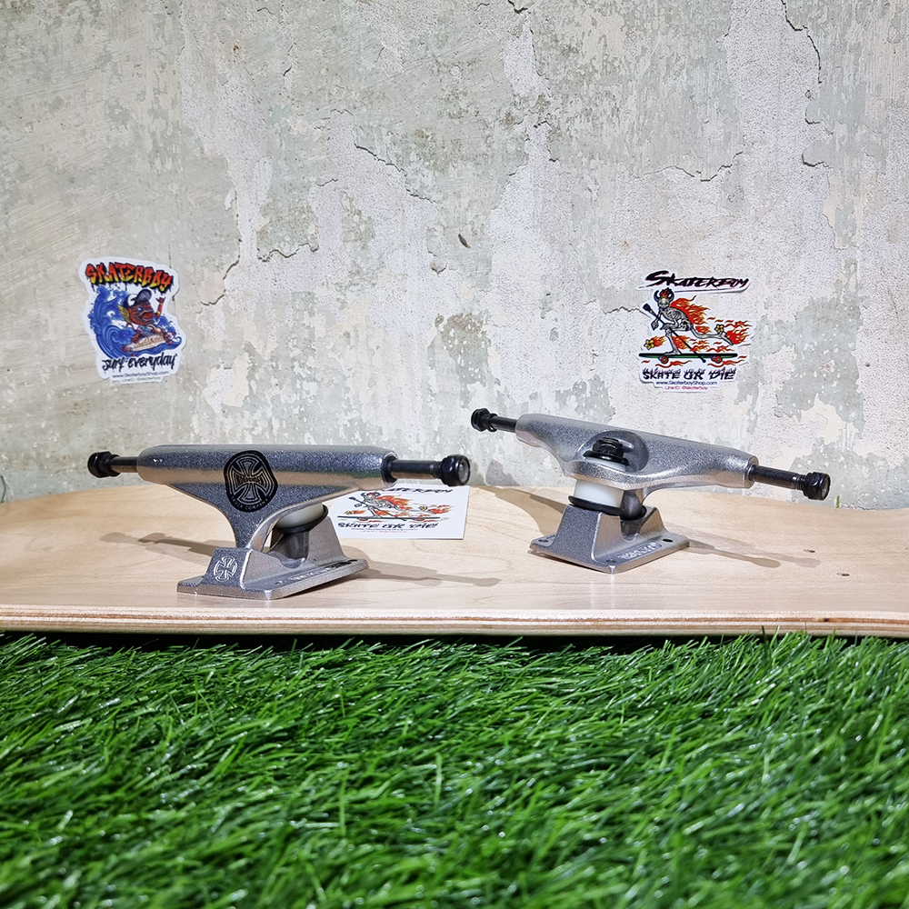 [0305] ทรัคสเก็ตบอร์ด Street cruiser โมลอินดี้ กว้าง Axle 8" Hangar 5.25" สูง 2" skateboard truck
