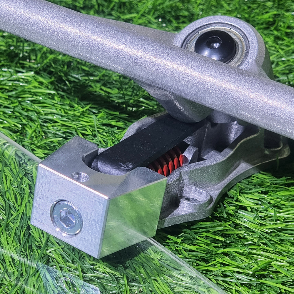 [0306] ทรัคสเก็ตบอร์ด Surf truck(สปริงยาว) CX7 กว้าง 6นิ้ว สูง 2.5นิ้ว โมแล้วเล่นดีกว่าเดิม