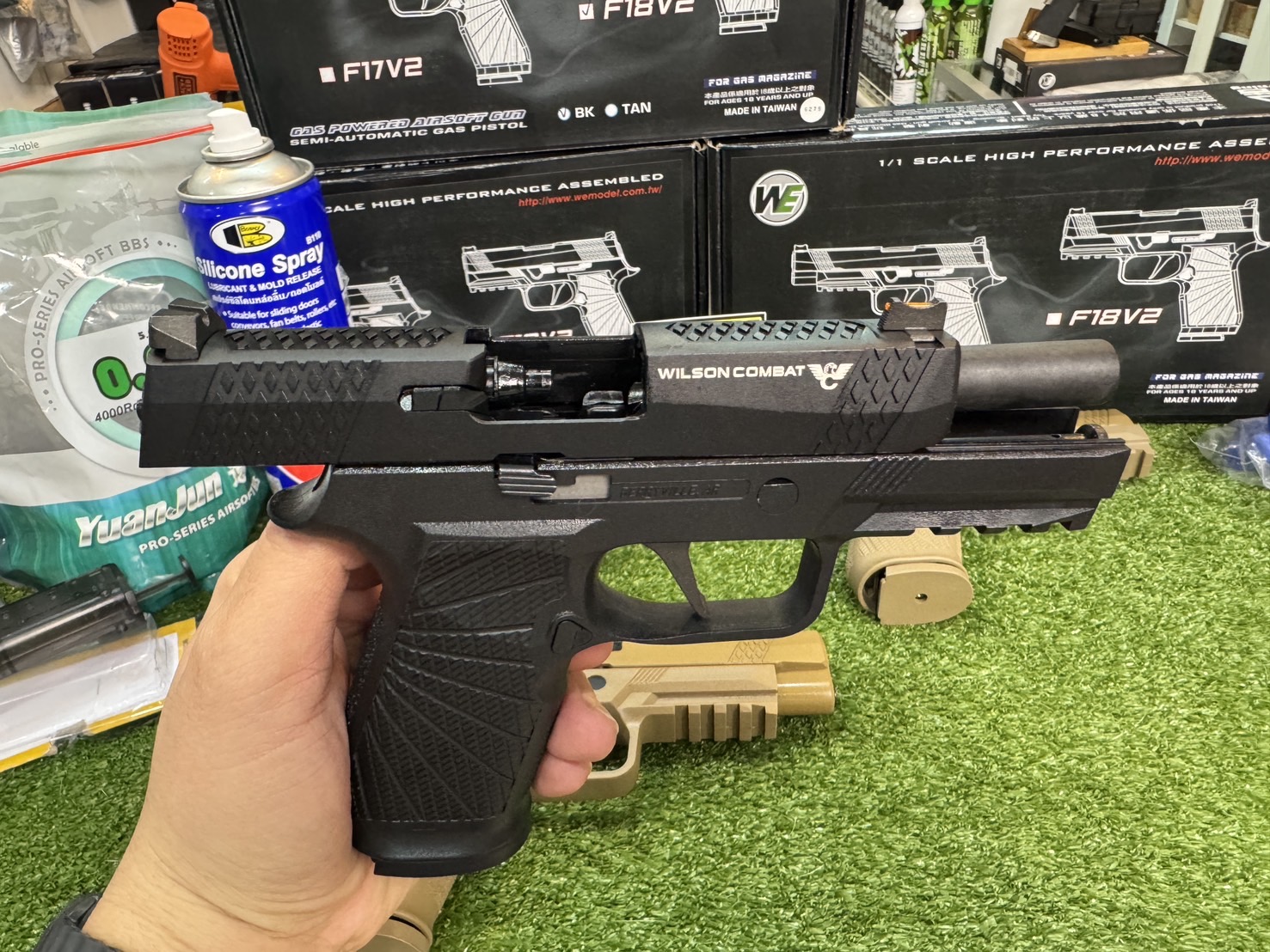 WE F17V2 P320 WILSON COMBAT(BLACK)