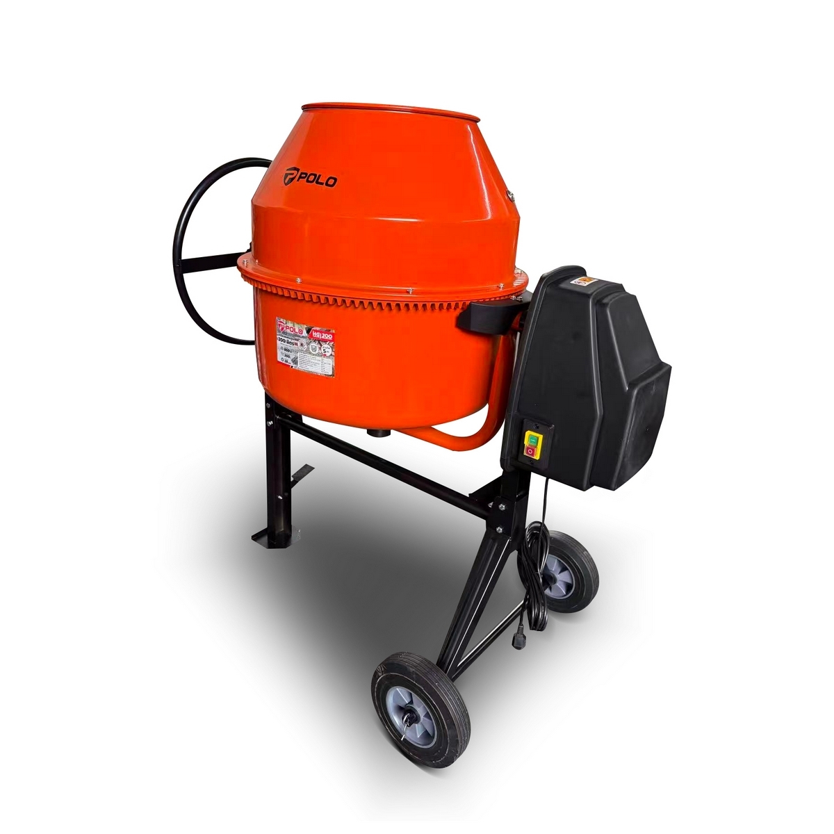 เครื่องโม่ผสมปูน รุ่น HGJ200 มอเตอร์ 850W POLO