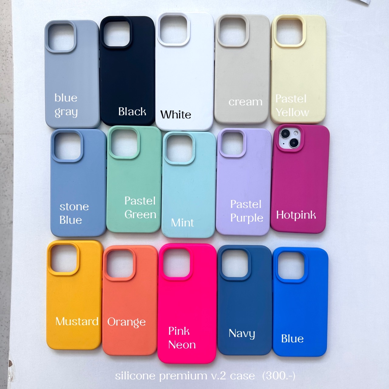 Silicone premium Case v.2 (hot pink colors)