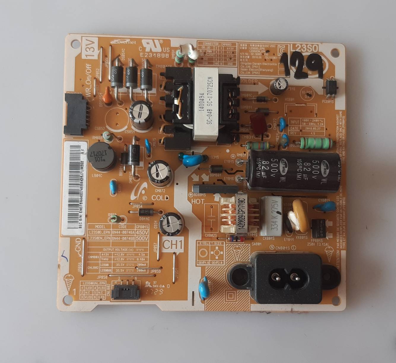 อันที่ 129 Samsung UA24H4003AR ซัฟฟลาย BN44-00746A ดีเทสแล้ว