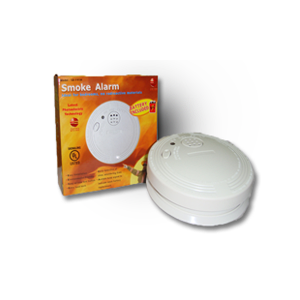 SD-191H Smoke With Battery 9VDC UL.