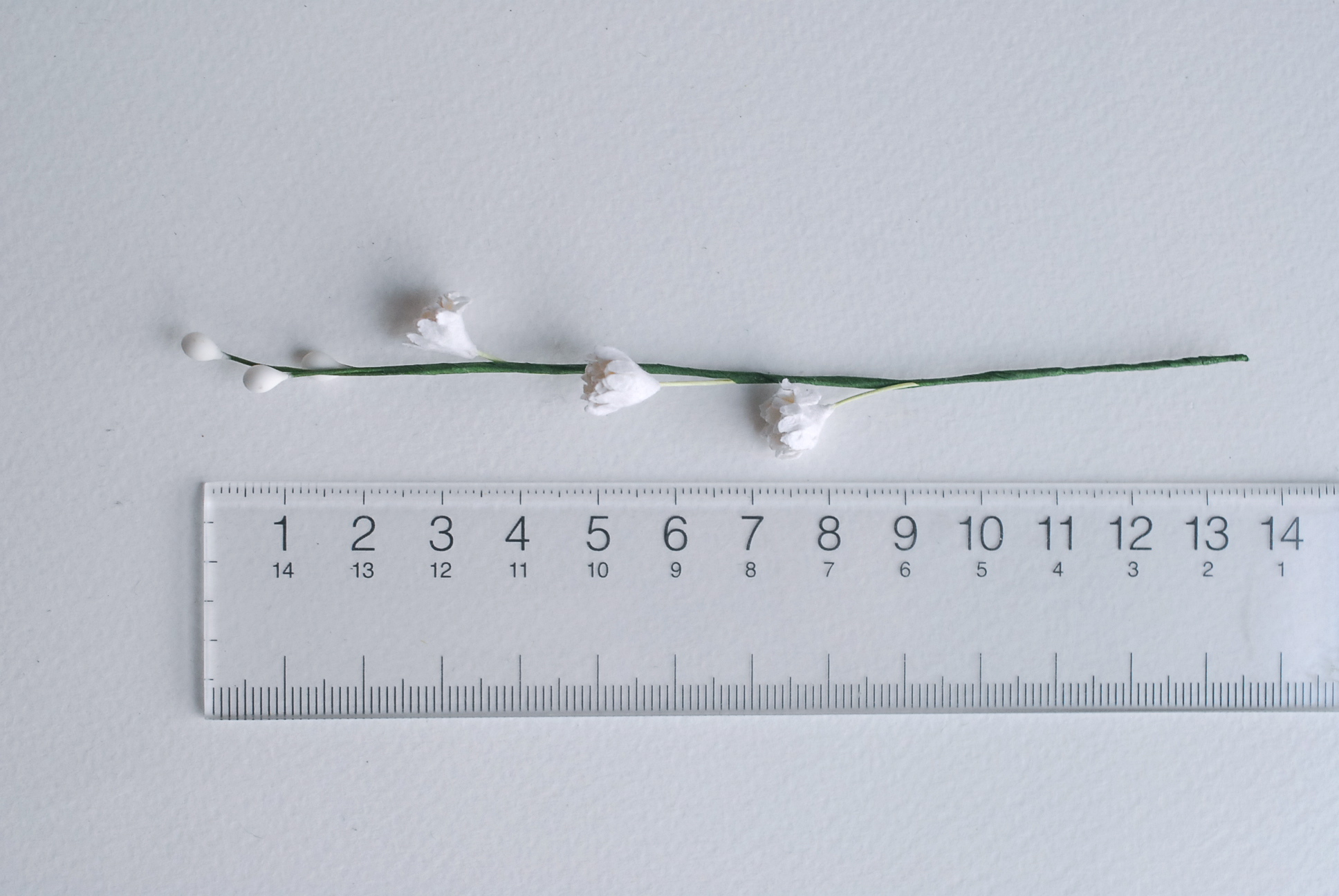 ดอกไม้ประดิษฐ์, ดอกไม้กระดาษสา, ดอก gypsophila, ดอกยิปโซ, ดอกยิปโซก้าน เกสรสีขาว งานประดิษฐ์ตกแต่งของชำร่วย, ดอกไม้ทำพานพุ่ม,พานพวงมาลัย, พานรับไหว้, ขนาด 1 cm. สีขาว