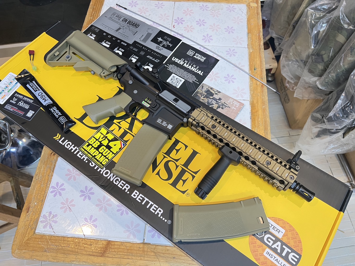 Specna Arm X EMG SA-E19 EDGE 2.0™ MK-18 Mod1 TAN