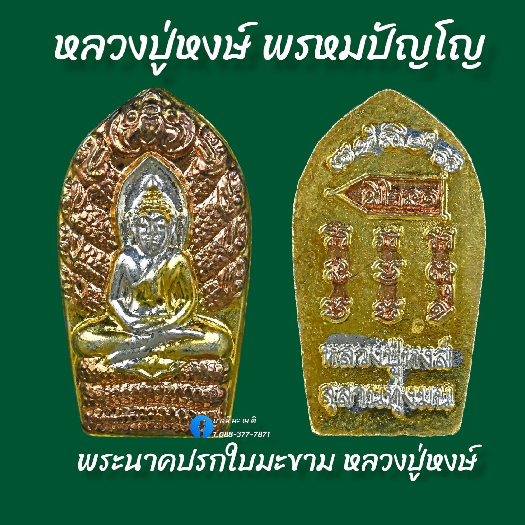 พระนาคปรกใบมะขาม หลวงปู่หงษ์ พรหมปัญโญ
