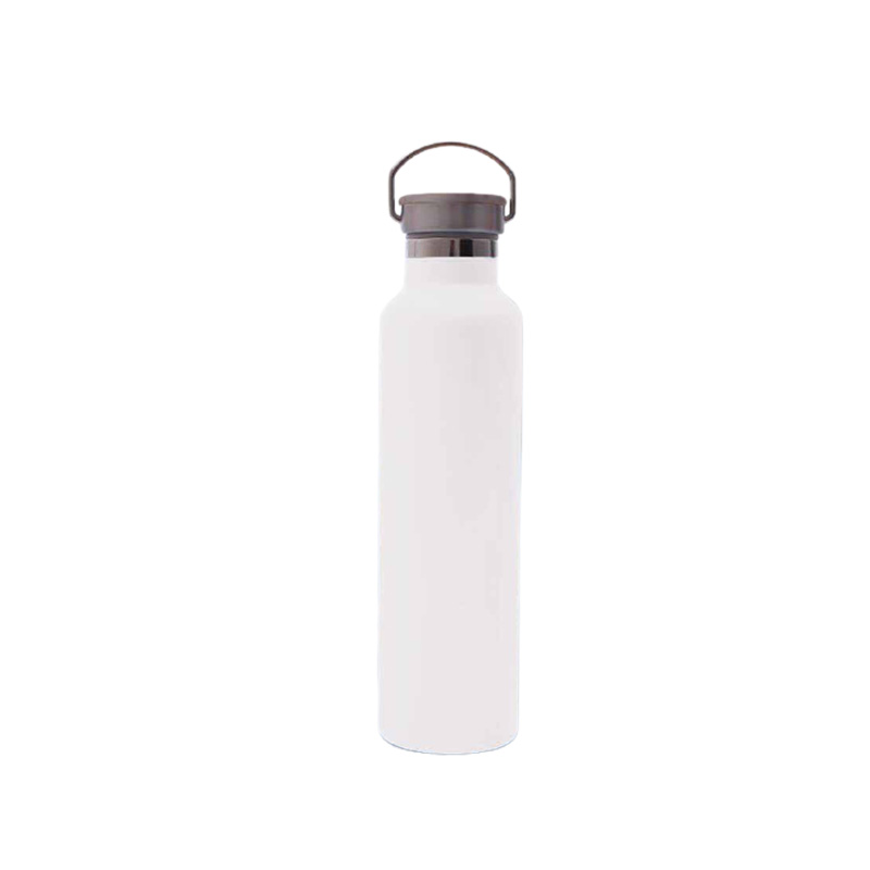 กระบอกน้ำทรงกระสุน มีหูหิ้ว เก็บร้อน เย็น 500 ml.