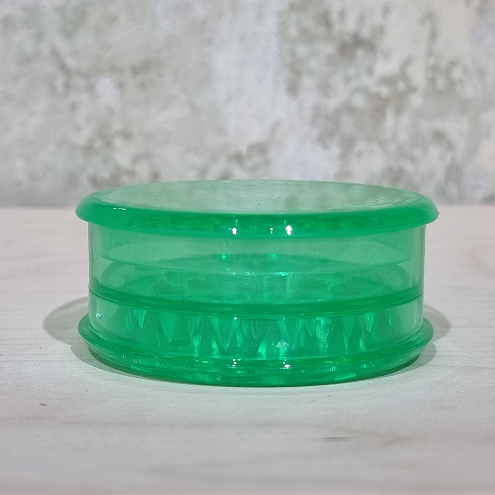 [1002] Plastic Grinder ขนาด 63mm 2 3ชั้น บดเก็บ ที่บดสมุนไพร เครื่องบดสมุนไพร บดกาแฟ ไกเดอร์บด