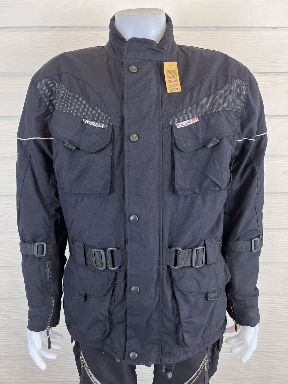 เสื้อขี่มอเตอร์ไซด์( มือสอง) CTA 189 : อก 54" ยาว 30" รอบเอว 48" (2XL) ROLEFF