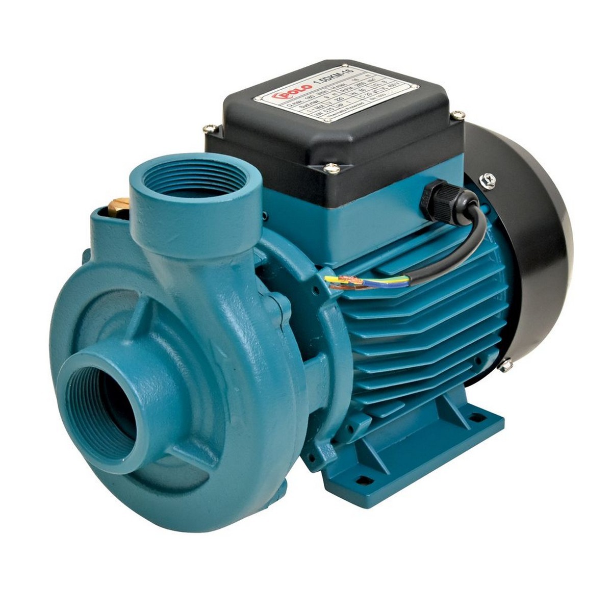 ปํ๊มหอยโข่ง 1.5 Hp POLO รุ่น 1.5DKM-16 ขนาดท่อ 1-1/2" ส่งสูง 16 ม. ปริมาณ 180 ลิตร/นาที