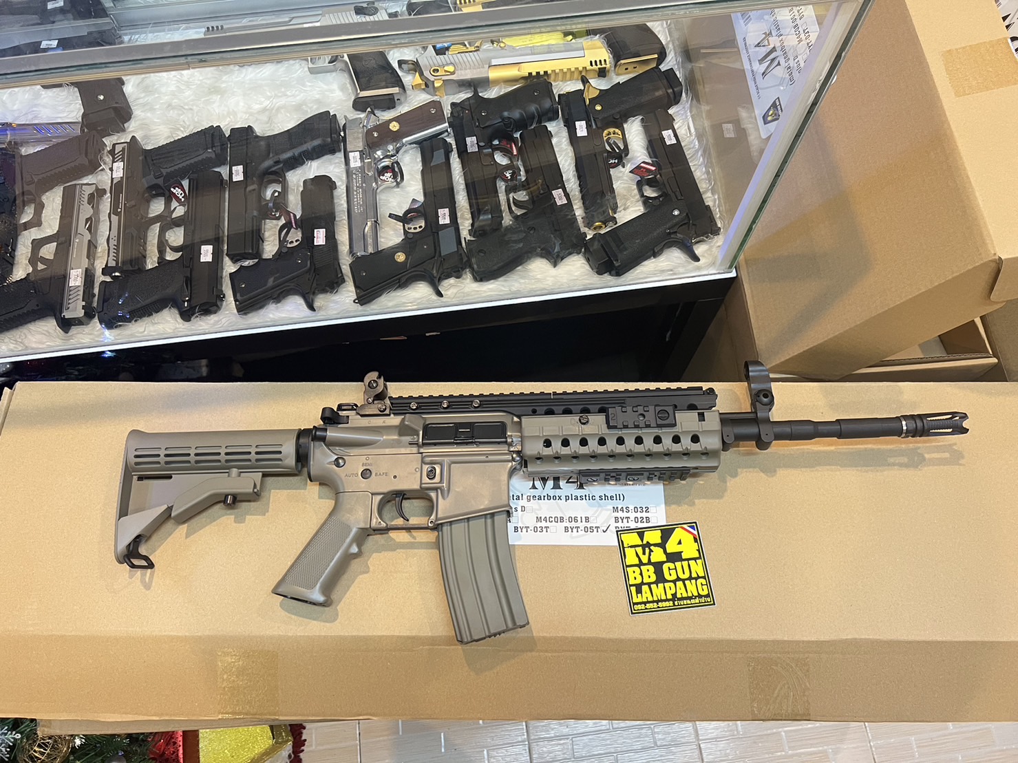 Double Bell BYT-05T M4 S-SYSTEM (ABS) TAN