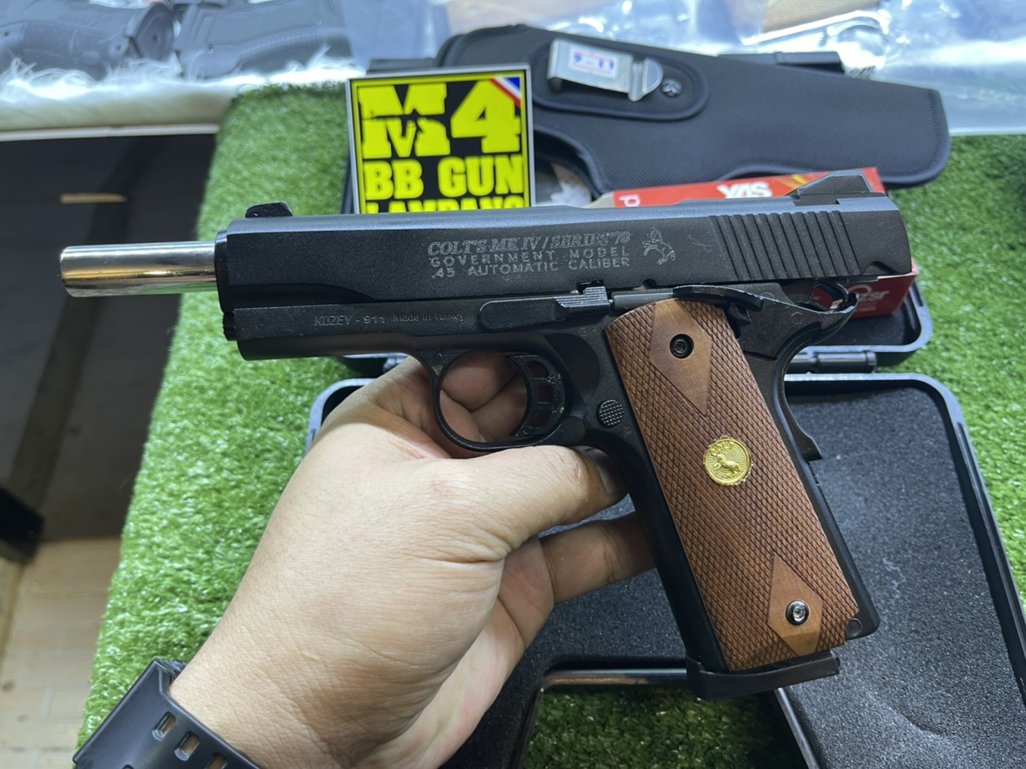 KUZEY M1911 ลาย Series 70 ลำกล้อง 5" ดำ