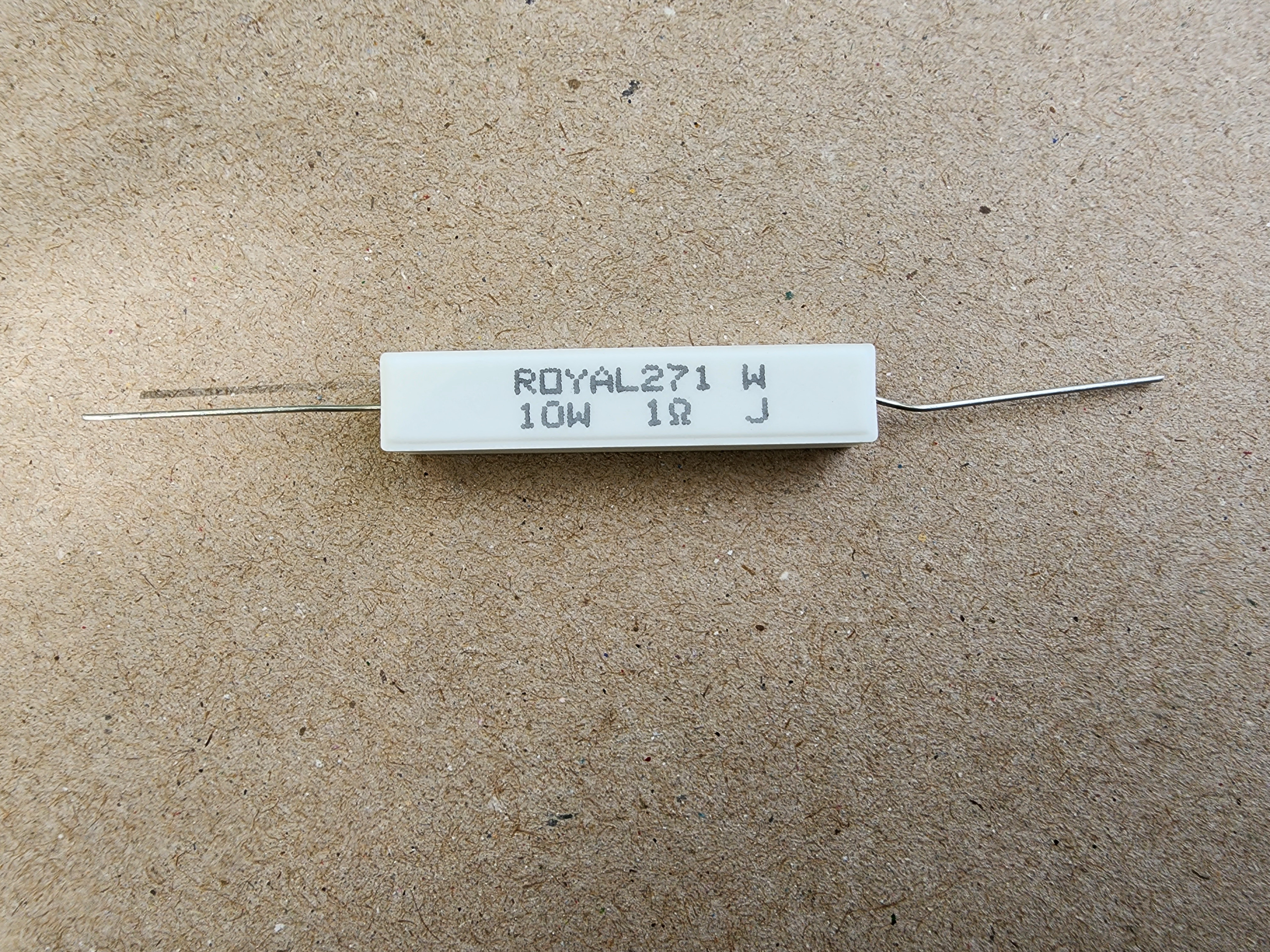 อาร์กระเบื้อง 1 Ohm 10W J ตัวต้านทานกระเบื้อง